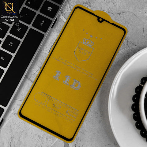 Huawei P30 Protector - Black - Xtreme Quality 11D Tempered Glass With 9H Hardness