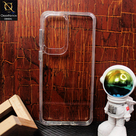 Samsung Galaxy A53 5G Cover - Transparent - New Clear Soft + Hard Double Body Camera & Screen Protection Case