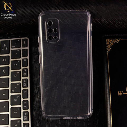 Vivo V19 Neo Cover - Soft 4D Design Shockproof Silicone Transparent Clear Camera Protection Case