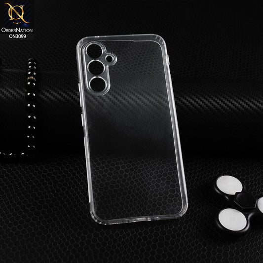 Samsung Galaxy A54 Cover - Soft 4D Design Shockproof Silicone Transparent Clear Camera Protection Case