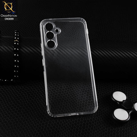 Samsung Galaxy A54 Cover - Soft 4D Design Shockproof Silicone Transparent Clear Camera Protection Case