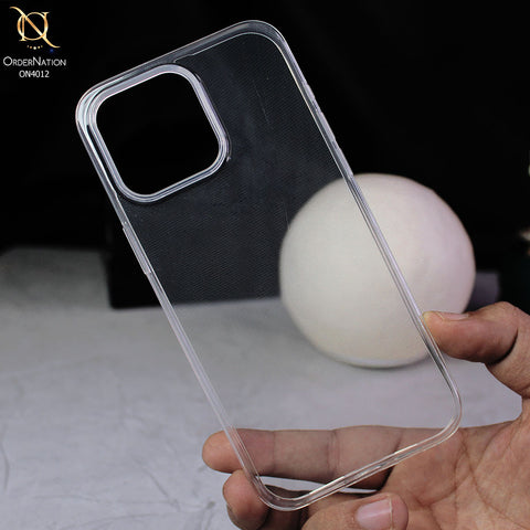 iPhone 15 Pro Max Cover - Transparent - Ultra-Thin Transparent Soft Silicon Gel case
