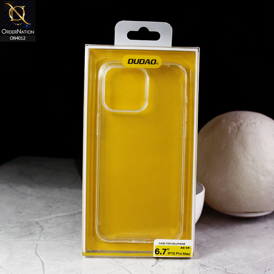 iPhone 15 Pro Max Cover - Transparent - Ultra-Thin Transparent Soft Silicon Gel case