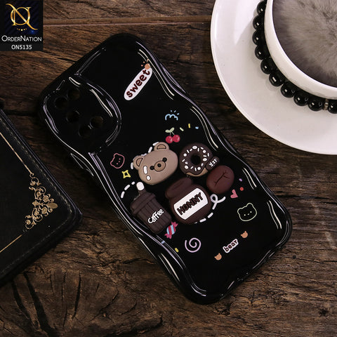Oppo A52 Cover - Design 3 - Cute 3D Cartoon Soft Silicon Helix Soft Borders Camera Protection Case