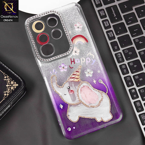 Vivo Y29 Cover - Design 3 - New Cute Animals Soft Shiny Case