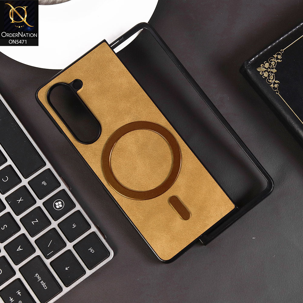 Samsung Galaxy Z Fold 5 5G Cover - Peach -New Premium Meg Safe Case