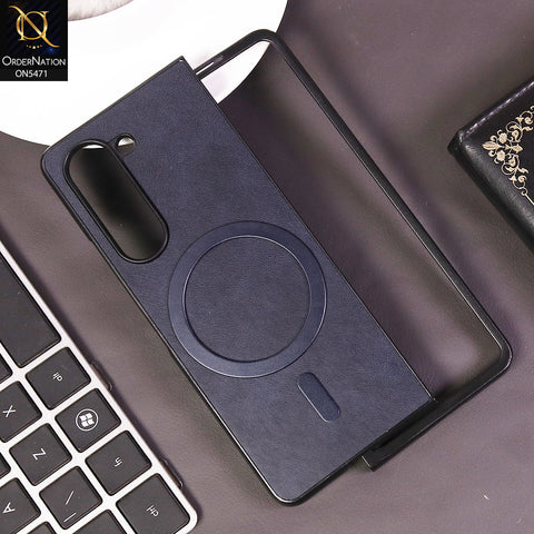 Samsung Galaxy Z Fold 5 5G Cover -Blue -New Premium Meg Safe Case