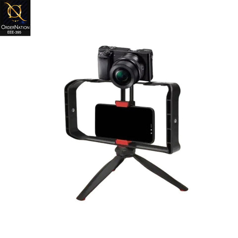 Jmary MT-33 Video Cage Rig Kit for Vlogging | Portable & Anti-Shake Smartphone Stabilizer