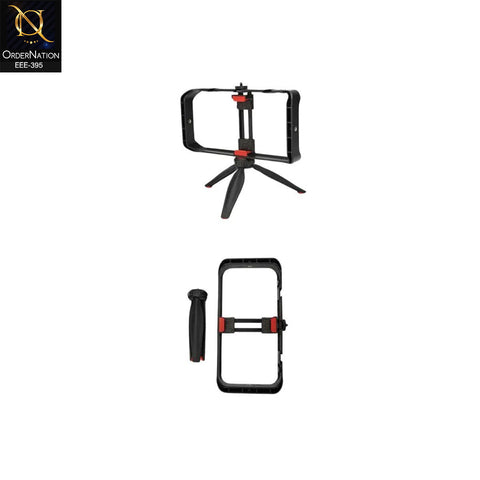 Jmary MT-33 Video Cage Rig Kit for Vlogging | Portable & Anti-Shake Smartphone Stabilizer