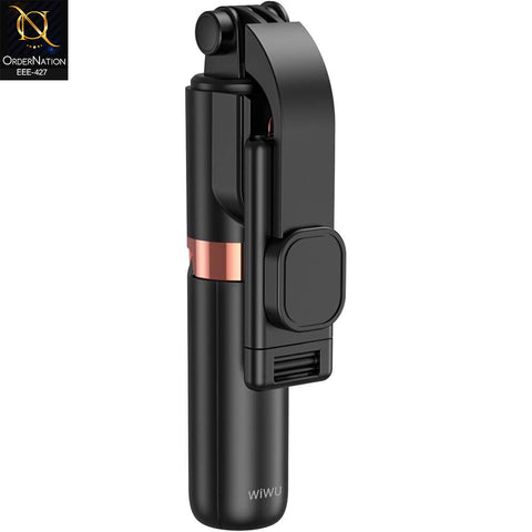 WiWU WI-SE011 Mini Selfie Stick Tripod with Built-in Fill Light & Bluetooth Remote