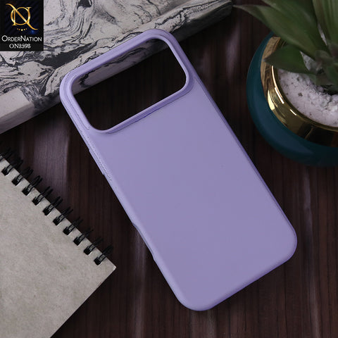 iPhone 17 Pro Max - Purple - New Soft Silicone Case
