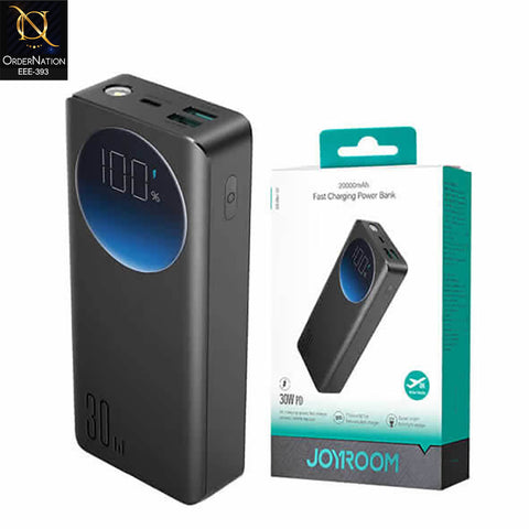 Joyroom JR-PBF02 20000mAh 30W PD Fast Charging Power Bank with Digital Display