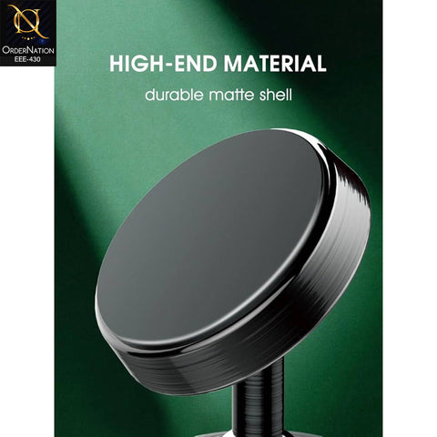 LDNIO MG08 Magnetic Car Phone Holder – 360° Rotation Dashboard Sticky Mount