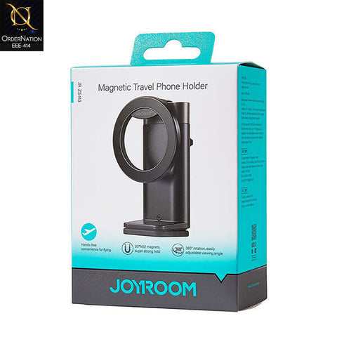 Joyroom JR-ZS413 Magnetic Travel Phone Holder – 360° Rotating Airplane Clip Mount