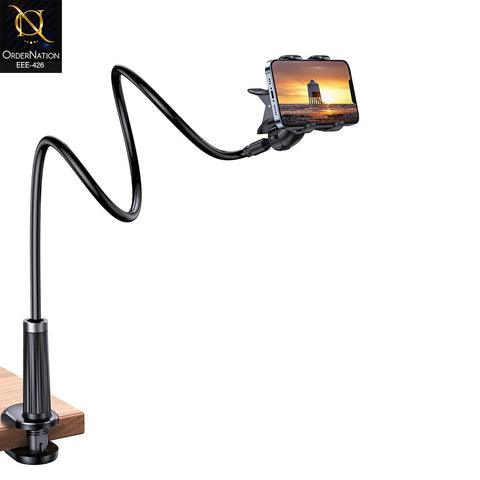 UGREEN LP113 Long Arm Gooseneck Desktop Phone Holder - 360° Rotating Flexible Mount