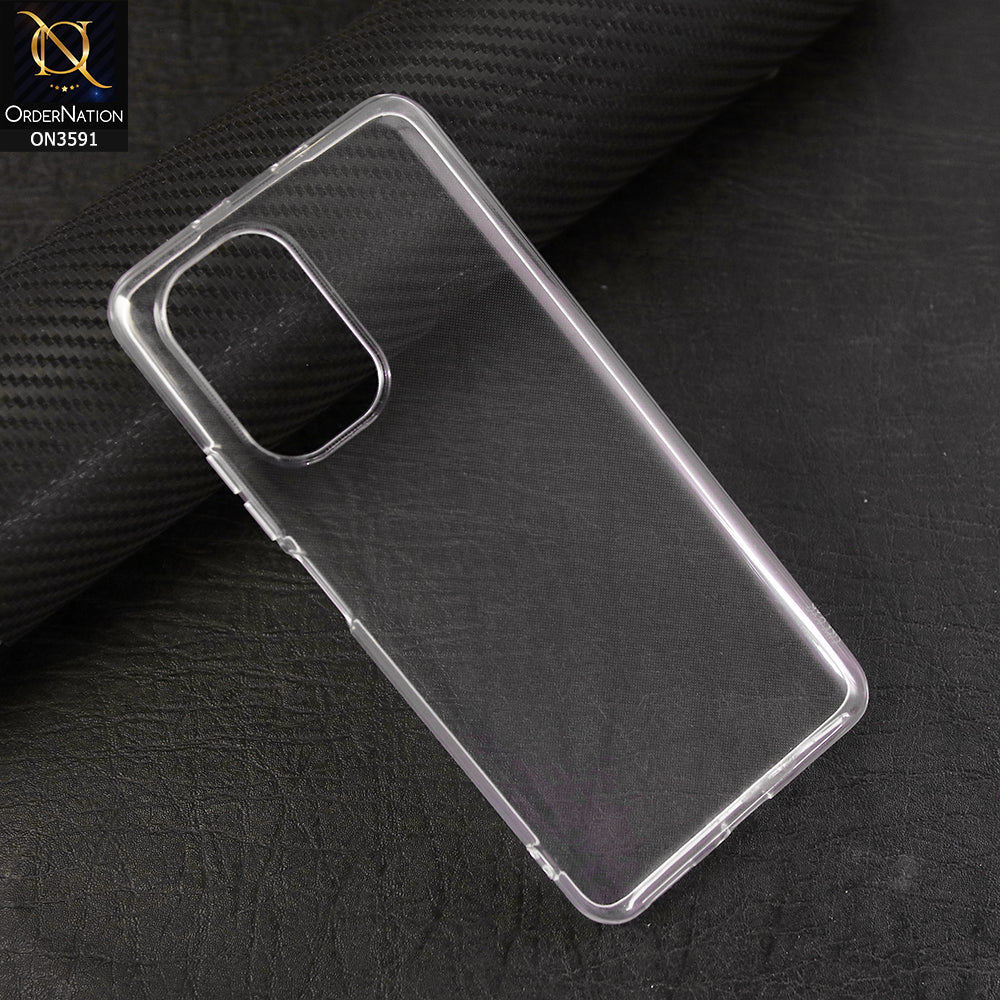 Xiaomi Poco F3 Cover - Soft 4D Design Shockproof Silicone Transparent Clear Case
