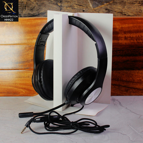 X17 Stereo Gaming Headset Built-IN Microphone  ( Not Wireless/Bluetooth ) - Black