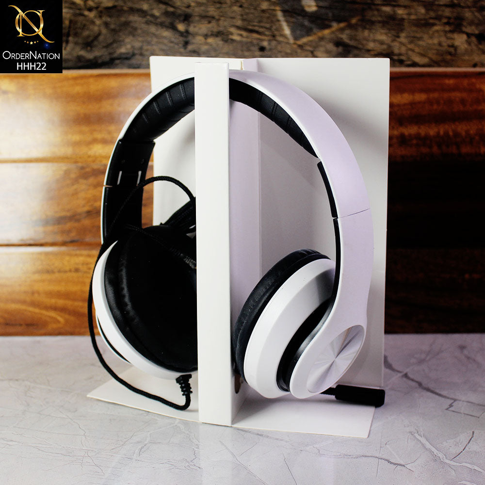 X17 Stereo Gaming Headset Built-IN Microphone  ( Not Wireless/Bluetooth ) - White