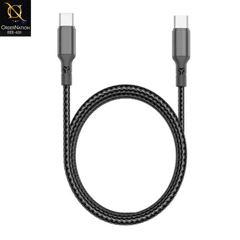 Aspor 100W Type-C to Type-C Braided Data Cable (3M / 3000mm) | AC-21XL