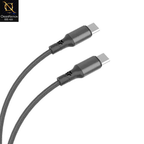 Aspor 100W Type-C to Type-C Braided Data Cable (3M / 3000mm) | AC-21XL