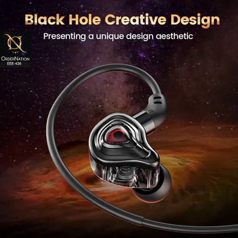 Wired Gaming Earphones with USB Cable & Detachable Mic | Dual Microphone PC Gaming In-Ear Headset