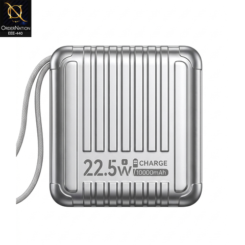 NOHON NX-W35S 22.5W Fast Charging Power Bank 5300mAh Rated Dual Cable Travel Charger 5V 3A Total Output