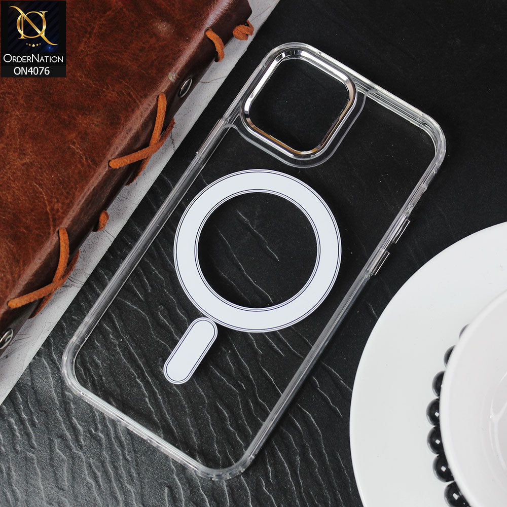 iPhone 12 Pro Cover - Transparent - SheerForce Magnetic Treated Protective Phone Case
