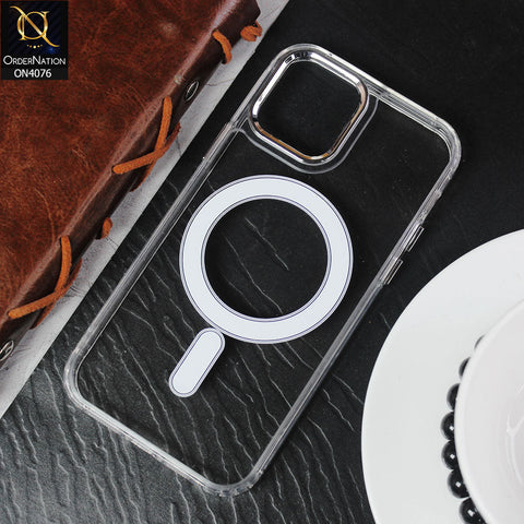 iPhone 12 Pro Cover - Transparent - SheerForce Magnetic Treated Protective Phone Case