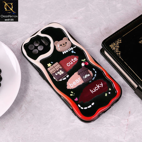 Oppo A73 Cover - Design 1 - Cute 3D Cartoon Soft Silicon Helix Soft Borders Camera Protection Case