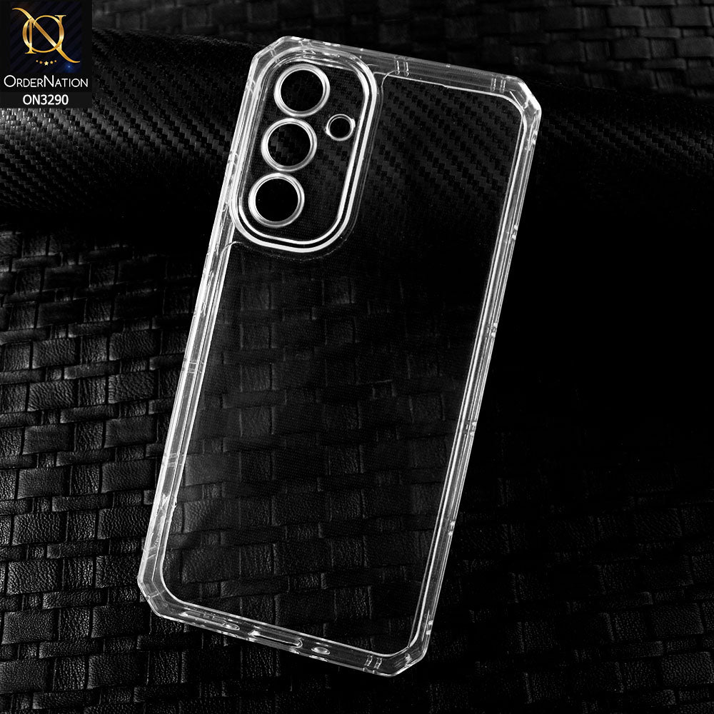 Samsung Galaxy A54 Cover -  Four Sided Airbag With Camera Protection Clear Transparent Soft Case