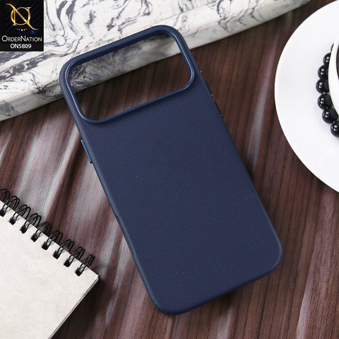 iPhone 17 Pro Max Cover - Blue - New premium Quality Tech Woven Design Case