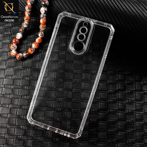Huawei Mate 10 Lite Cover -  Four Sided Airbag With Camera Protection Clear Transparent Soft Case