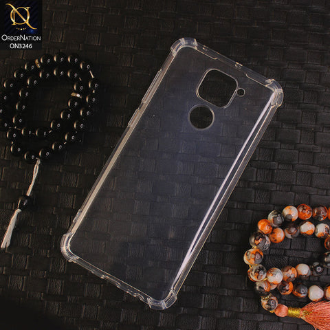 Xiaomi Redmi 10X 4G Cover - Transparent - Soft 4D Design Shockproof Silicone Transparent Clear Camera Protection Case