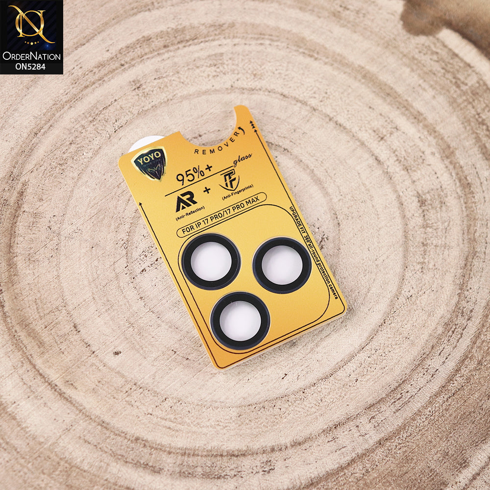 iPhone 17 Pro Max Camera Protector - Blue - YoYo New Eagle Eye Lens Protector 3D Multi Film