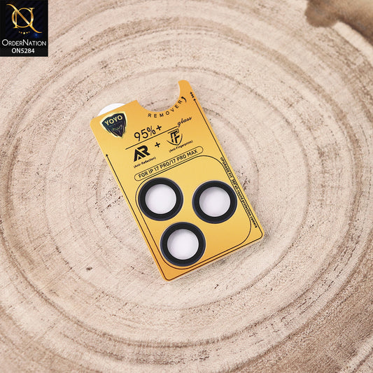iPhone 17 Pro Max Camera Protector - Blue - YoYo New Eagle Eye Lens Protector 3D Multi Film