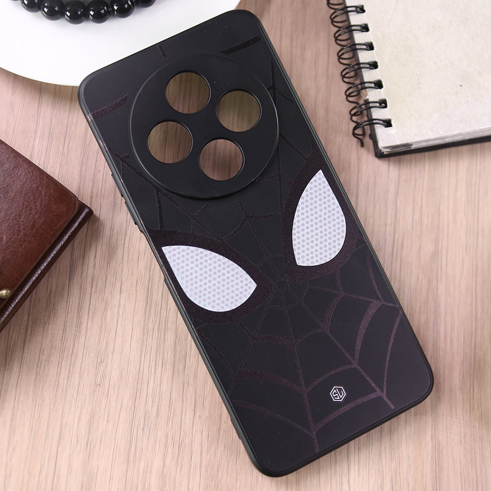 Xiaomi Redmi 14R Cover - Black - Cool Spider Design Soft Phone Case - Silica Gel Case