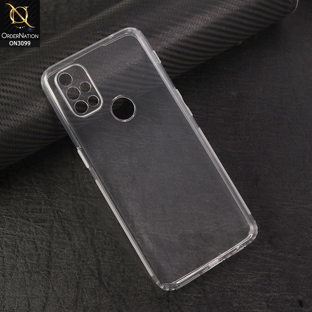 OnePlus Nord N10 5G Cover - Soft 4D Design Shockproof Silicone Transparent Clear Camera Protection Case