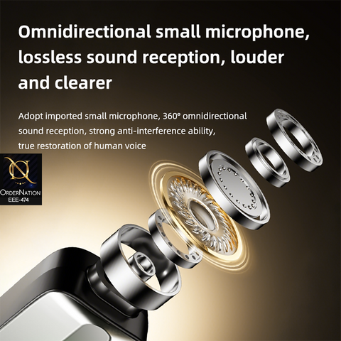 M14 Wireless Lavalier Microphone Dual Mic With Type C Receiver For Vlogging And Live Streaming