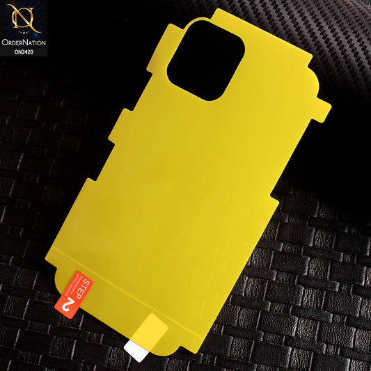 iPhone 11 Pro Protector - Transparent Hydro Jell Skin Film Unbreakable Back Protector Sheet