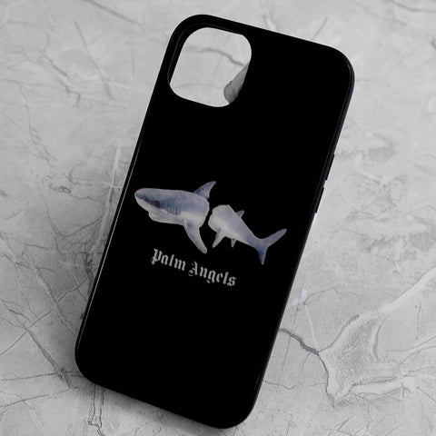 iPhone 14 Plus Cover - Palm Angels - HQ Ultra Shine Premium Infinity Glass Soft Silicon Borders Case ( Fast Delivery )