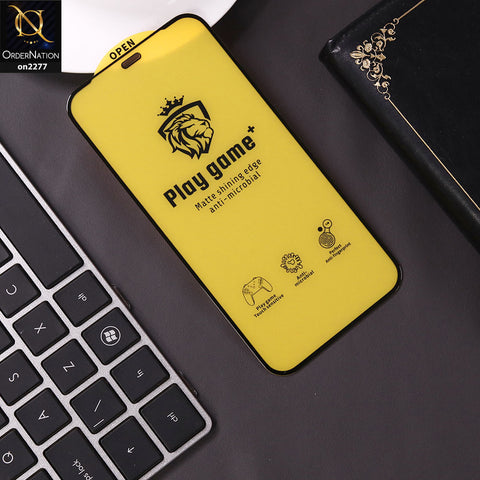 iPhone 12 Protector - Transparent - Blue Shark Anti Static Dust Proof Clear Glass Screen Protector