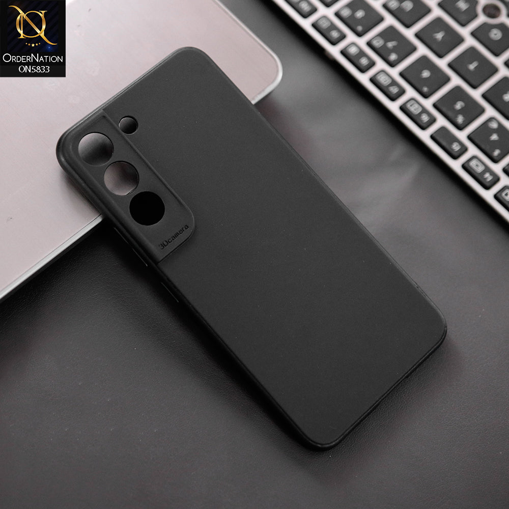 Samsung Galaxy S22 5G Cover - Black - New Premium Quality Silicone Case Slim Protective Back Cover