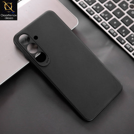 Samsung Galaxy S24 Plus Cover - Black - New Premium Quality Silicone Case Slim Protective Back Cover