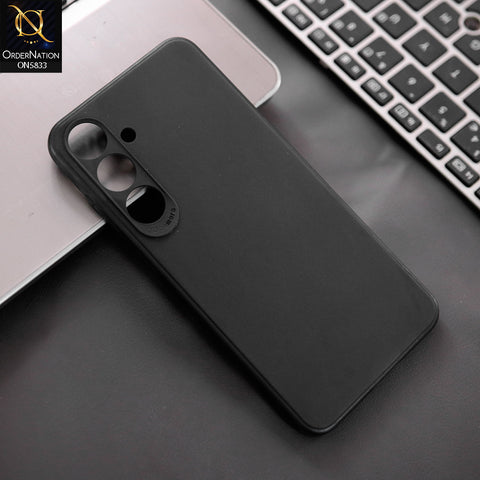 Samsung Galaxy S24 Plus Cover - Black - New Premium Quality Silicone Case Slim Protective Back Cover