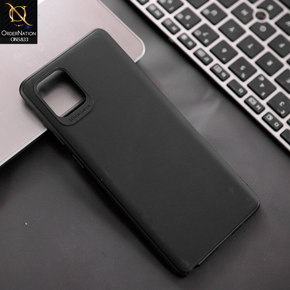 Samsung Galaxy A81 Cover - Black - New Premium Quality Silicone Case Slim Protective Back Cover