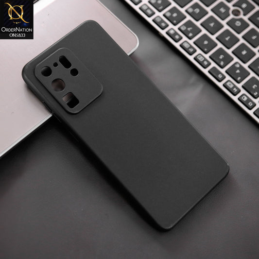Samsung Galaxy S20 Ultra Cover - Black - New Premium Quality Silicone Case Slim Protective Back Cover