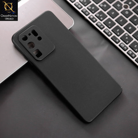Samsung Galaxy S20 Ultra Cover - Black - New Premium Quality Silicone Case Slim Protective Back Cover