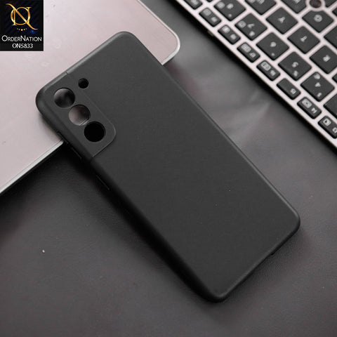 Samsung Galaxy S21 5G Cover - Black - New Premium Quality Silicone Case Slim Protective Back Cover