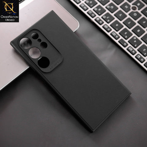 Samsung Galaxy S24 Ultra Cover - Black - New Premium Quality Silicone Case Slim Protective Back Cover
