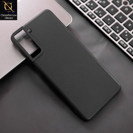 Samsung Galaxy S21 Plus 5G Cover - Black - New Premium Quality Silicone Case Slim Protective Back Cover